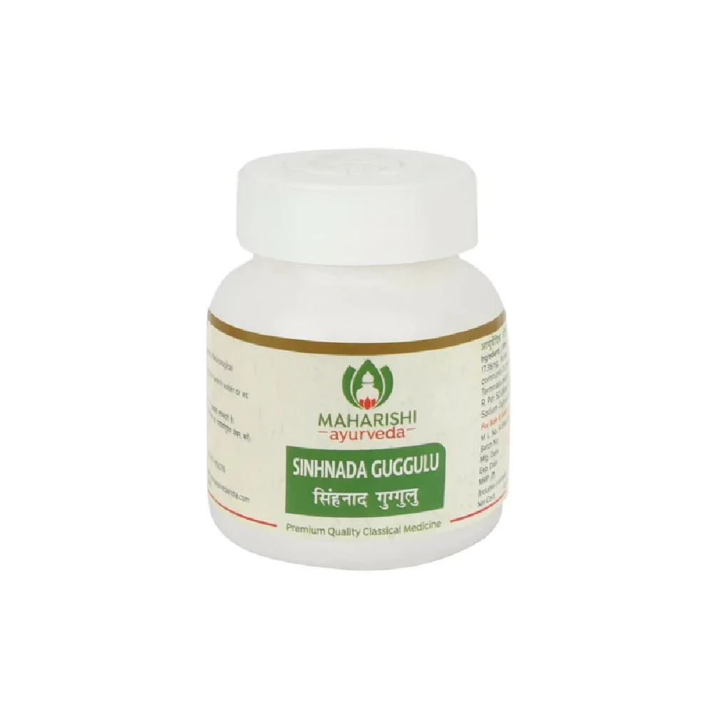 Maharishi Ayurveda Sinhnada Guggulu Tablets, 60 Tablets-1.webp